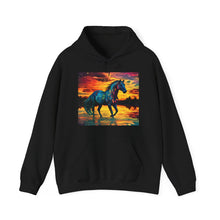Colorful Modern Horse Unisex Heavy Blend™ Hooded Sweatshirt