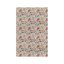 Watercolor Sewing Supplies 1 Microfiber Tea Towel