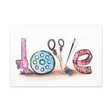 Sewing Love - Canvas Gallery Wraps