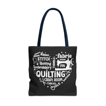 Quilting Word Cloud Tote Bag