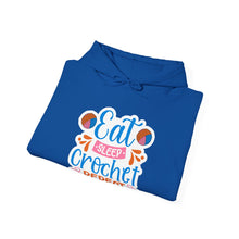Eat Sleep Crochet Repeat Unisex Heavy Blend™ Hooded Sweatshirt