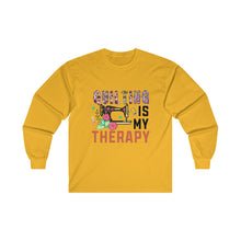 Floral Quilting is My Therapy Unisex Ultra Cotton Long Sleeve Tee