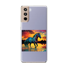 Colorful Modern Horse - Clear Cases