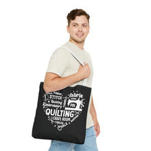 Quilting Word Cloud Tote Bag