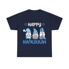 Happy Hanukkah Gnomes Unisex Heavy Cotton Tee