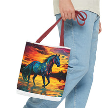 Colorful Modern Horse Tote Bag