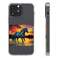 Colorful Modern Horse - Clear Cases