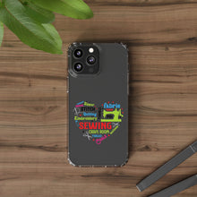 Colorful Sewing Word Cloud - Clear Cases