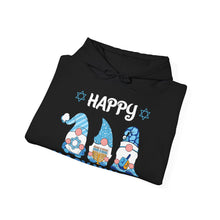 Happy Hanukkah Gnomes Unisex Heavy Blend™ Hooded Sweatshirt