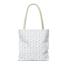 Outlined Sewing Elements Tote Bag