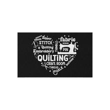 Quilting Word Cloud Outdoor Rug