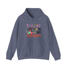 Floral Quilting is My Therapy Unisex Heavy Blend™ Hooded Sweatshirt