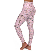 Sewing Elements Pink High Waisted Yoga Leggings