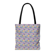 Packed Watercolor Buttons Tote Bag