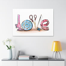 Sewing Love - Canvas Gallery Wraps