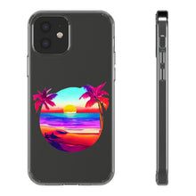 Colorful Beach Sunset - Clear Cases