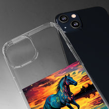 Colorful Modern Horse - Clear Cases