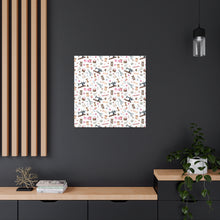 Sewing Elements White - Canvas Gallery Wraps