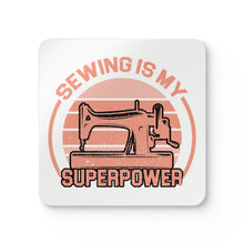 Sewing Is My Superpower Corkwood Coaster Set