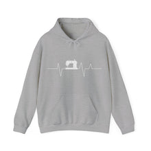 Sewing Machine Heart Beat Unisex Heavy Blend™ Hooded Sweatshirt