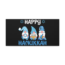 Happy Hanukkah Gnomes - Canvas Gallery Wraps