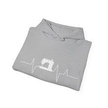 Sewing Machine Heart Beat Unisex Heavy Blend™ Hooded Sweatshirt