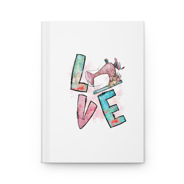 Sewing Love Hardcover Journal Matte