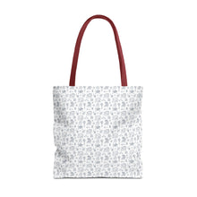 Outlined Sewing Elements Tote Bag