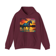 Colorful Modern Horse Unisex Heavy Blend™ Hooded Sweatshirt