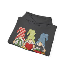 Peace, Love, Sew Gnomes Unisex Heavy Blend™ Hooded Sweatshirt