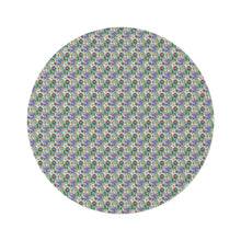 Floral Collage Pattern 1 Round Rug