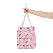 Sewing Elements Pink Tote Bag