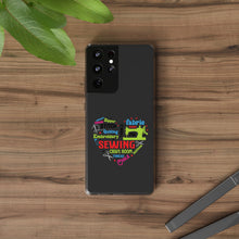 Colorful Sewing Word Cloud - Clear Cases