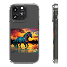 Colorful Modern Horse - Clear Cases