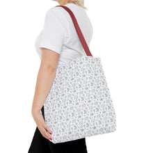 Outlined Sewing Elements Tote Bag