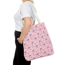 Sewing Elements Pink Tote Bag