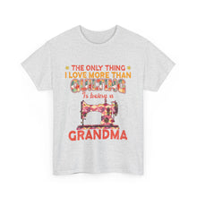 Quilting Grandma Unisex Heavy Cotton Tee