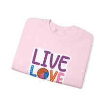 Live Love Crochet Unisex Heavy Blend™ Crewneck Sweatshirt