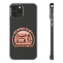 Sewing Is My Superpower - Clear Cases