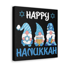 Happy Hanukkah Gnomes - Canvas Gallery Wraps