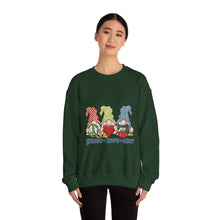 Peace, Love, Sew Gnomes Unisex Heavy Blend™ Crewneck Sweatshirt