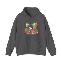 Retro Gorgeous Sewing Machine Unisex Heavy Blend™ Hooded Sweatshirt