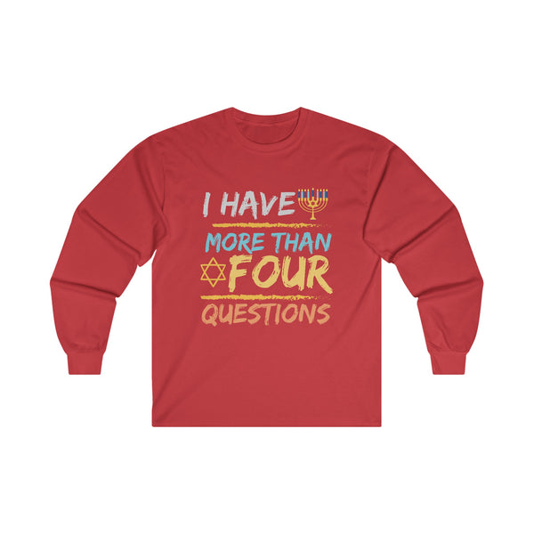 4 Questions Unisex Ultra Cotton Long Sleeve Tee