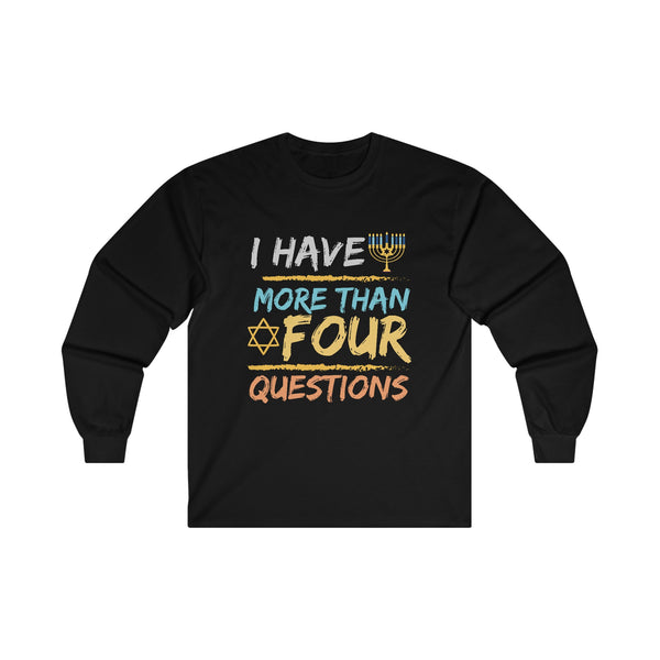 4 Questions Unisex Ultra Cotton Long Sleeve Tee