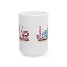 Sewing Love Ceramic Mug, (11oz, 15oz)