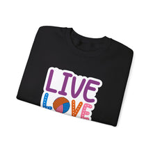 Live Love Crochet Unisex Heavy Blend™ Crewneck Sweatshirt