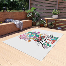 My Sewing Room Outdoor Rug - White