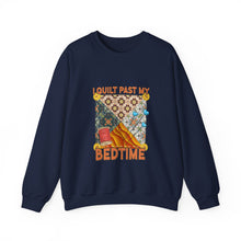 I Quilt Past My Bedtime Unisex Heavy Blend™ Crewneck Sweatshirt