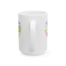 Colorful Sewing Word Cloud Ceramic Mug, (11oz, 15oz)