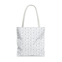 Outlined Sewing Elements Tote Bag